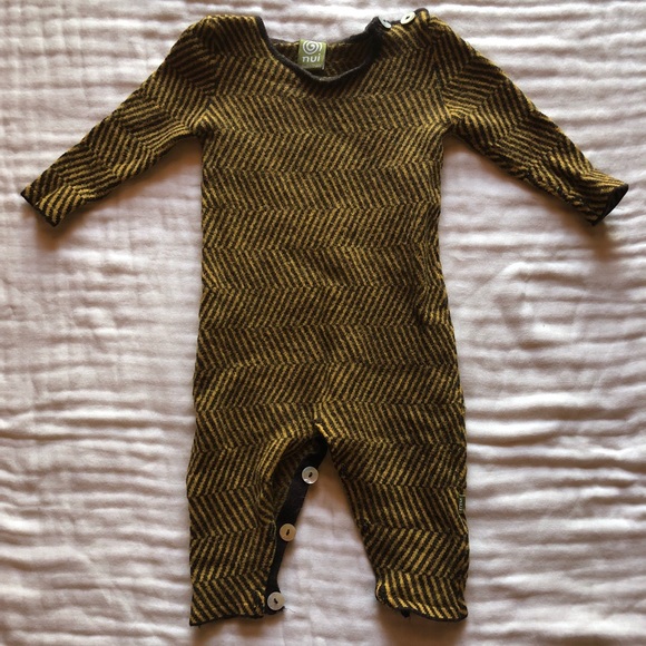 Nui Other - Nui Organics Merino Wool Knit Romper